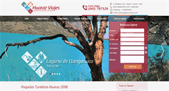 Desktop Screenshot of huarazviajes.com